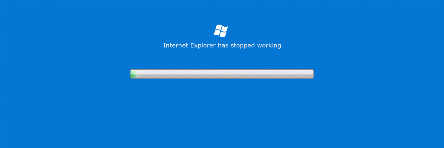 IE not supported