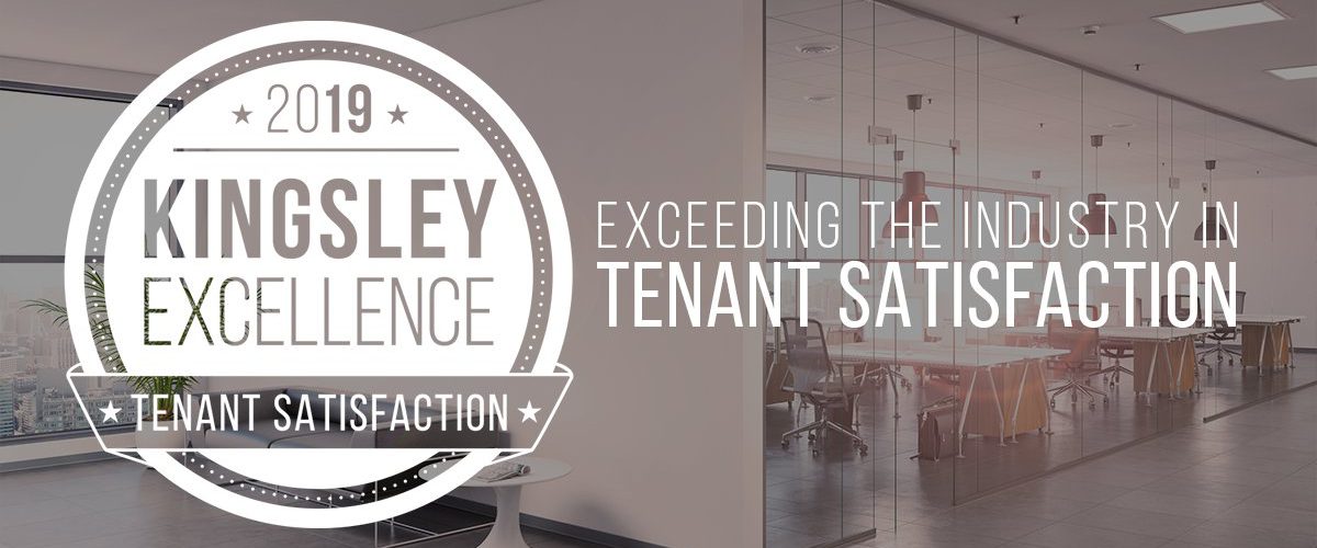 2019 Kingsley Excellence - Tenant Satisfaction